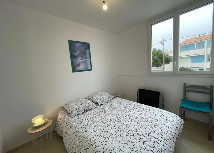 Apartamento 3 Pièces Avec Balcon, Parking Privé Et 6 Couchages - - Fr-1-224c-185 Saint-Hilaire-de-Riez